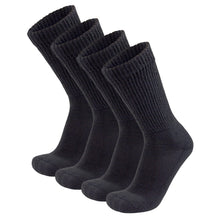Load image into Gallery viewer, Diabetic Slipper Socks, Extra Thick Cotton Triple Cushioned Crew Socks (Size 10-13)