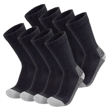 Load image into Gallery viewer, Diabetic Slipper Socks, Extra Thick Cotton Triple Cushioned Crew Socks (Size 10-13)
