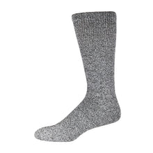 Load image into Gallery viewer, Men's 6 Pairs of Super-Soft Cotton Crew Socks (Marled Heather Grey)
