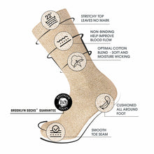 Load image into Gallery viewer, Men's 6 Pairs of Super-Soft Cotton Crew Socks (Marled Heather Grey)