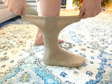 Load image into Gallery viewer, 4 Pairs of Women’s Diabetic Thermal Merino Wool Warm Socks, Assorted, Shoe Size 8.5-11.5