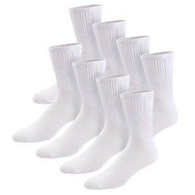 Load image into Gallery viewer, Thin Combed Cotton Diabetic Socks, Loose, Wide, Non-Binding Low-Crew Socks (Fits Shoe Size 7-11 )
