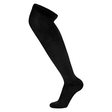 Load image into Gallery viewer, Men&#39;s Diabetic Over the Knee Cotton Socks (Black) - 4 Pairs
