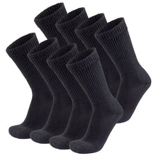 Load image into Gallery viewer, Diabetic Slipper Socks, Extra Thick Cotton Triple Cushioned Crew Socks (Size 10-13)
