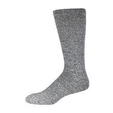 Load image into Gallery viewer, Women&#39;s 6 Pairs of Super-Soft Cotton Crew Socks (Marled Heather Grey)
