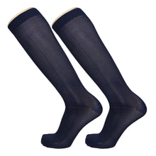 Load image into Gallery viewer, Women&#39;s Compression Knee High Stocking 10-20 mmHg, Medical Circulation Socks - 2 Pairs, Women&#39;s US Shoe Size 8-10.5
