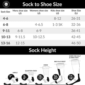 Women's Non-Skid Diabetic Cotton Quarter Socks with Non Binding Top (Black) - 6 Pairs