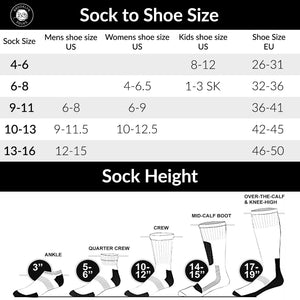 Women's Compression Knee High Stocking 10-20 mmHg, Medical Circulation Socks - 2 Pairs, Women's US Shoe Size 8-10.5